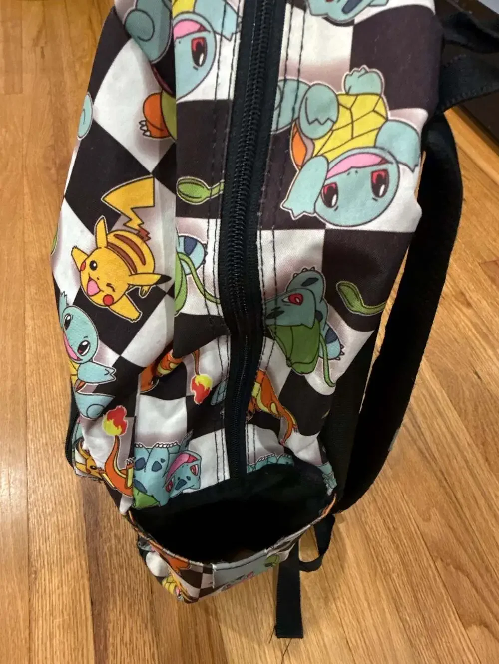 Pokemon Backpack Pikachu Bulbasaur Squirtle Charmander Kids Back To School